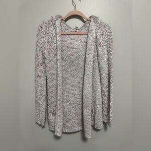 Cotton Candy Pink and Blue Cardigan Sweater